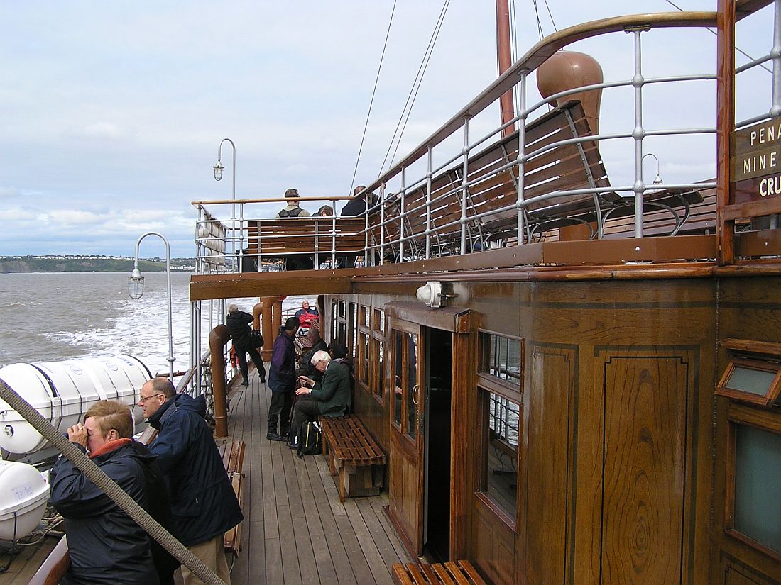 Aboard the Paddle Steamer Waverley